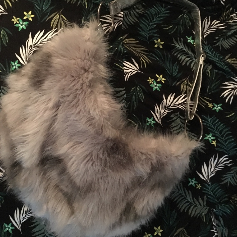 Faux Fur Purse